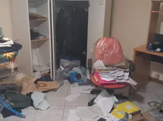 La casa messa a soqquadro dai ladri a Vo'