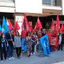 Lo sciopero dei dipendenti della Konecta di Padova