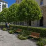 Un parco in centro a Padova: rendering