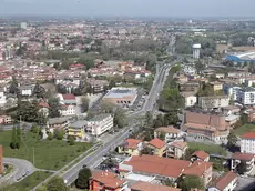 Una visione aerea di Padova