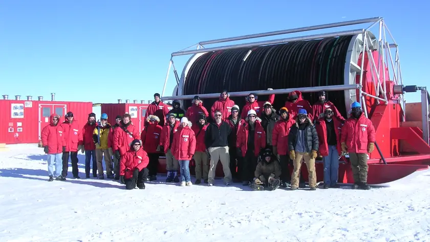 Il team dell'Ivg impegnato in Antartide