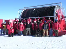 Il team dell'Ivg impegnato in Antartide