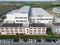 L'attuale sede di Hitachi a Monselice