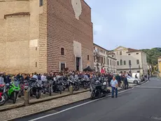 Il funerale di Diego Sanguin (foto Francesco Trivellato)