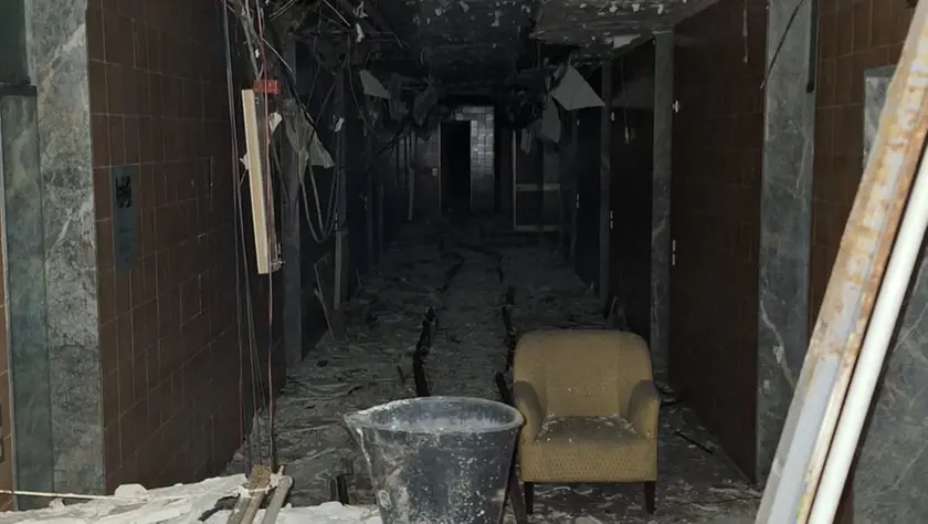 L'interno dell'Hotel