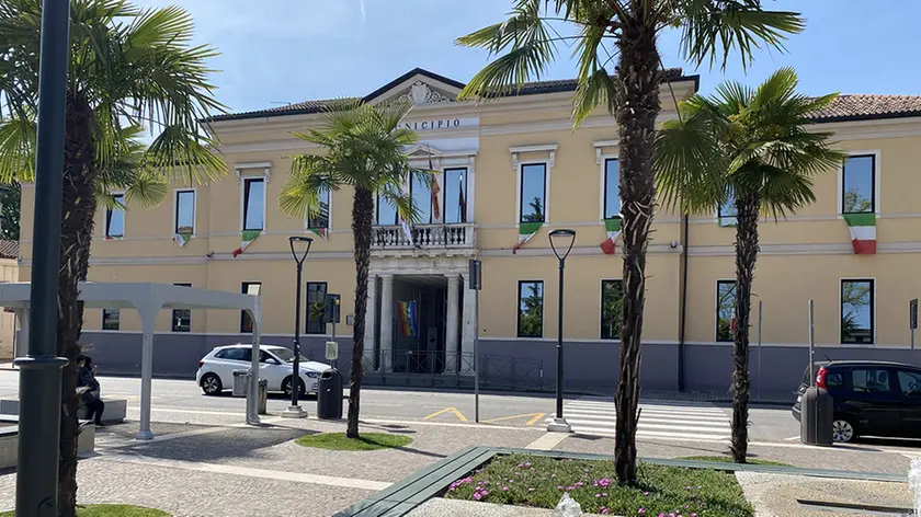Il municipio di Abano Terme