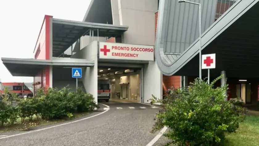 Il pronto soccorso dell'ospedale di Schiavonia