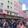 La protesta degli studenti a Padova