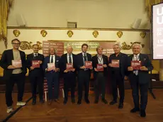 I premiati sul palco