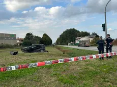 L'incidente mortale a Grantorto (foto Piran)
