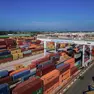 Una panoramica dell’Interporto di Padova in zona industriale