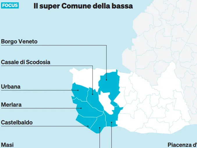 Sculdascia, il super Comune della Bassa padovana