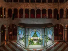 Il Fondaco dei Tedeschi durante l'evento di Tiffany