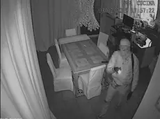 Un ladro in casa (foto d’archivio)