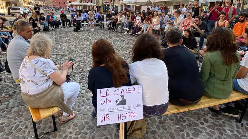A Padova crescono le richieste di sfratto: qui una manifestazione per il diritto alla casa