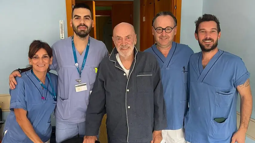 L'immagine pubblicata da Toni Capuozzo sui suoi canali social