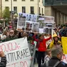La manifestazione delle famiglie in centro a Padova (foto Nicola Bianchi/Agenzia Bianchi)