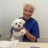 La veterinaria Lucia Vaccaro