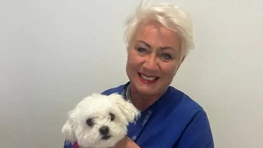 La veterinaria Lucia Vaccaro