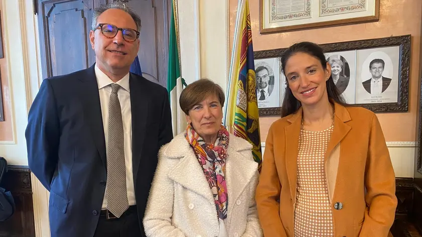 Gli assessori Alessandro Bisato, Cristina Piva e Margherita Cera