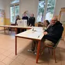 Un seggio del referendum sulla fusione tra Granze e Sant’Elena
