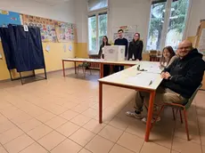 Un seggio del referendum sulla fusione tra Granze e Sant’Elena
