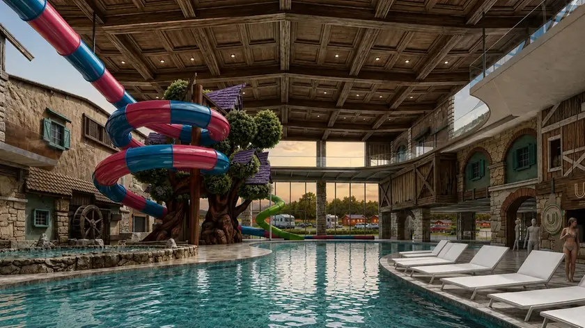 L'interno del resort