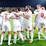 L'esultanza dopo il gol di Artistico