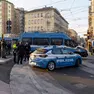 Polizia davanti alla stazione di Padova