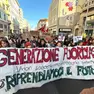 La manifestazione degli studenti a Padova (foto Nicola Fossella/Agenzia Bianchi)