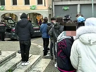 Un gruppo di maranza