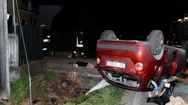 Conselve, 14.03.2014 Incidente mortale in via Padova ph. Zangirolami