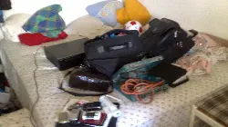 Una parte della refurtiva recuperata