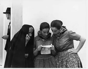 Sicilia. La lettera, 1953