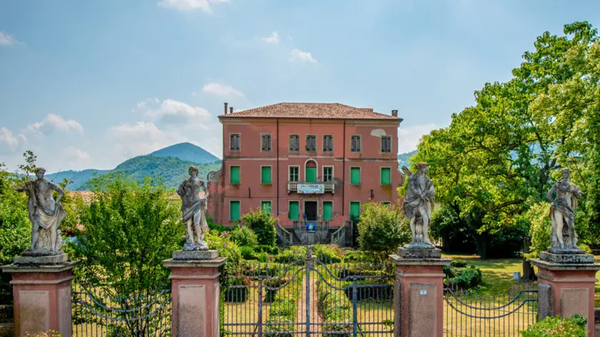 Lozzo Atestino, 20 luglio 2018. Vedute di Lozzo Atestino, Nella foto: Villa Correr a Lozzo Atestino