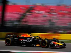 Max Verstappen of Netherlands and Red Bull Racing drive on track during the Free Practice 3 of the Formula 1 Gran Premio del Made in Italy e dell’Emilia-Romagna at Enzo e Dino Ferrari Circuit, Imola, Italy, 19 May 2024. ANSA/DANILO DI GIOVANNI