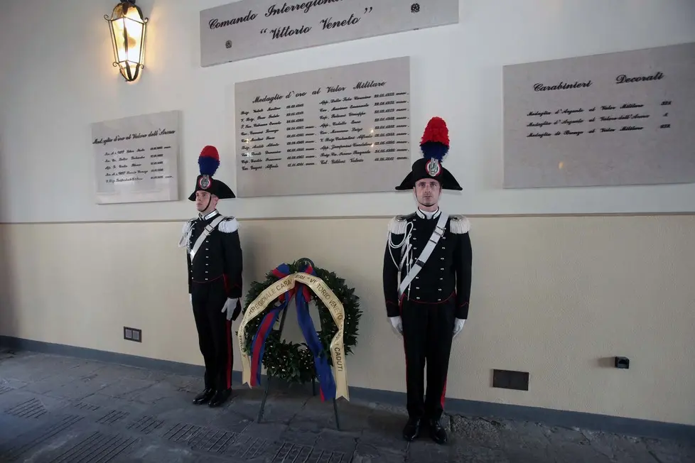 BELLOTTO - AGENZIA BIANCHI - PADOVA - CERIMONIA 202 ANNI ARMA CARABINIERI IN PRATO DELLA VALLE.