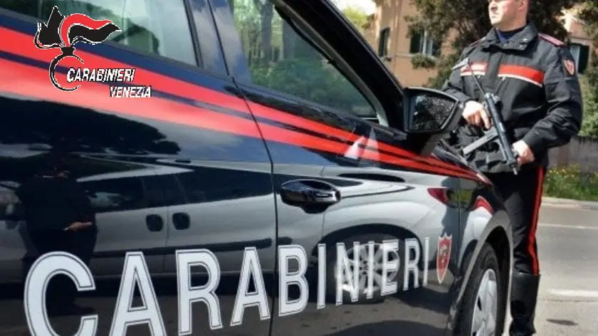 I carabinieri sono interventui a Monselice