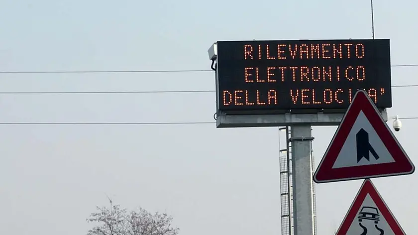 L’autovelox in Corso Boston a Padova
