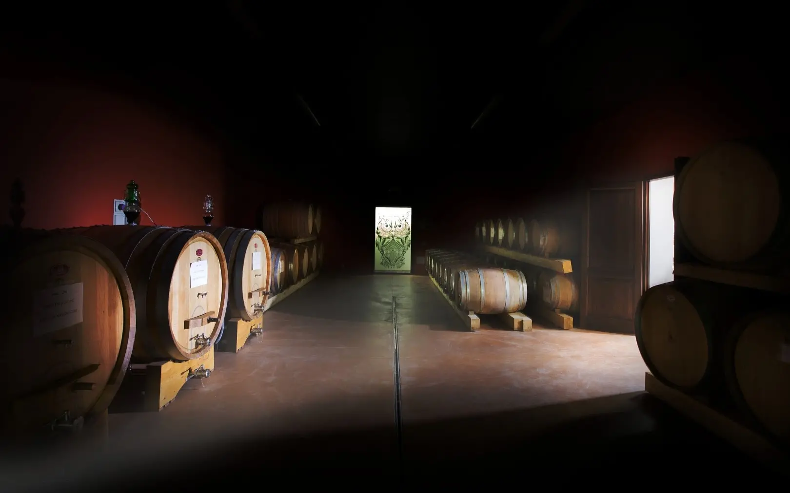La bottaia di Podere Casanova a Montepulciano