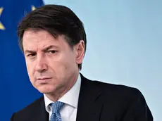 05/03/2020 Roma,Conferenza stampa al termine del Consiglio dei Ministri nella foto Giuseppe Conte