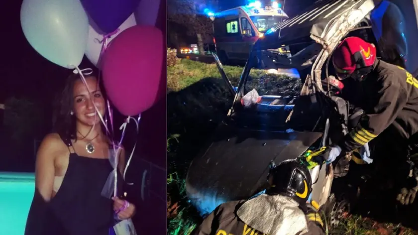 Camilla Maso e i soccorsi subito dopo l'incidente