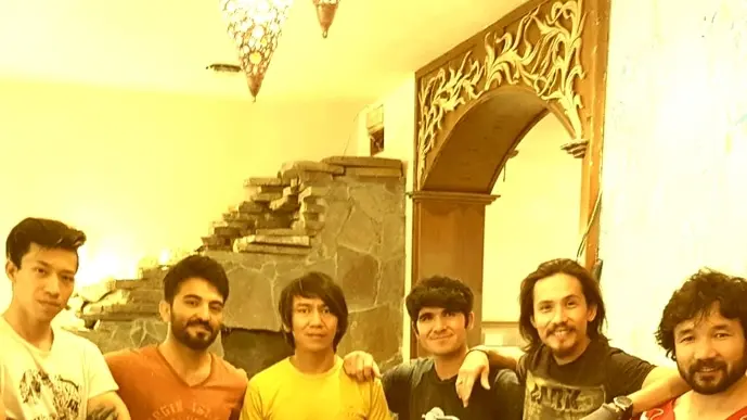 Il gruppo fondatore del locale