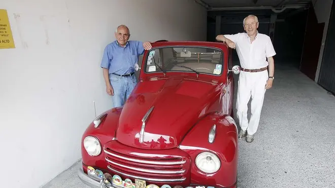 ZANETTI - GASTONE SGOBBI. A SX: ODILLO BARBIERO DETTO FURO