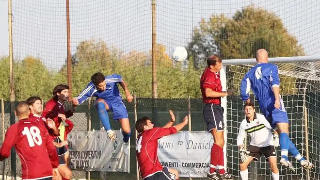 NATOLI - CALCIO SAONARA VILLATORA VS ADRIESE - AZIONE DEL SAONARA NATOLI - CALCIO SAONARA VILLATORA VS ADRIESE