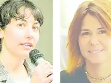 Marta Nalin (Coalizione civica) e Valentina Battistella (Giordani)