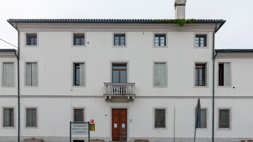 Merelara (PD), 09 Marzo 2020. Centro Anziani chiuso a Merlara. Nella foto: essterni del Centro per Anziani di Merlara