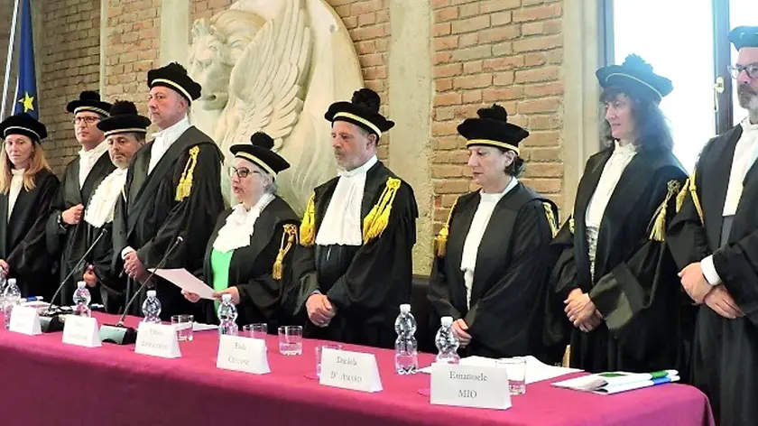 I giudici della Corte dei conti