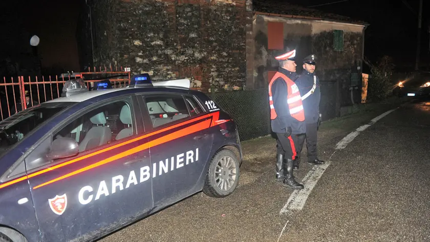 Montagnana, 04 Feb 14.Omicidio - suicidio di Pietro Zaramella e Rossetto Edda, a Montagnana in Via Brancagli 39. Nella foto: l'abitazione.ph. Zangirolami