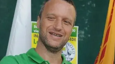 Flavio Tosi sindaco di Verona A destra gli assessori veneti Roberto Ciambetti e Daniele Stival